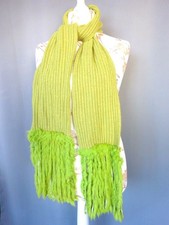 Damen schal wolle rippstrick - schal,