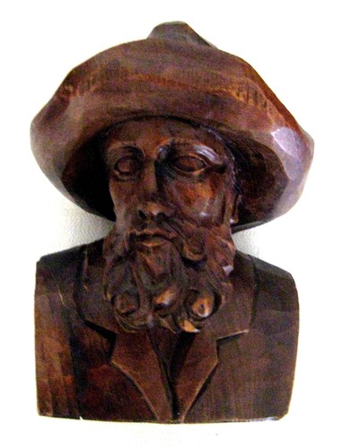Alte kleine skulptur holz - kleine, skulptur,