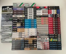 !!New Stock!! Kassetten Auswahl - Tape - Thats-Maxell-TDK-Sony-Denon-Basf..-OVP