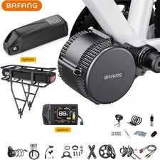 36V 48V Bafang Mid Drive Motor 250W/50O/75O DIY Ebike Conversion Kits 68mm-100mm