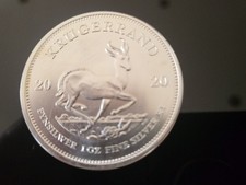 KRÜGERAND 2020 1 OZ FINE SILVER