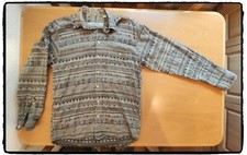 CAVORI Freizeithemd Business langarm Herren Männer beige Gr. M