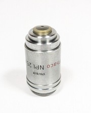 Phaco NPL 25/ 0,50  170/ 0,17  RMS, Leitz Wetzlar Mikroskop Objektiv