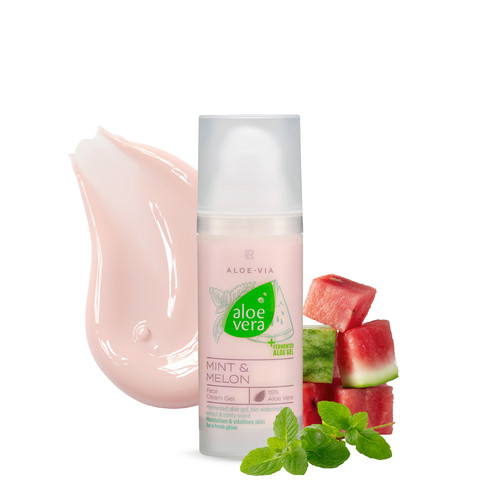 Gesichtsgel aloe vera mint - gesichtsgel,