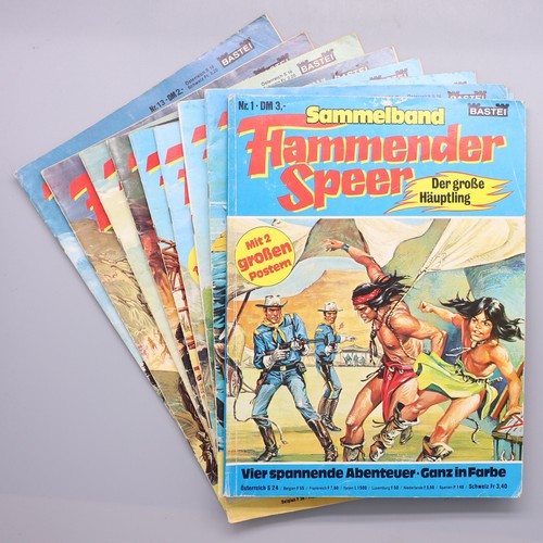 Flammender speer auswahl - speer,