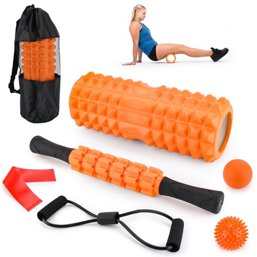 Faszienrolle set yoga pilates - faszienrolle,