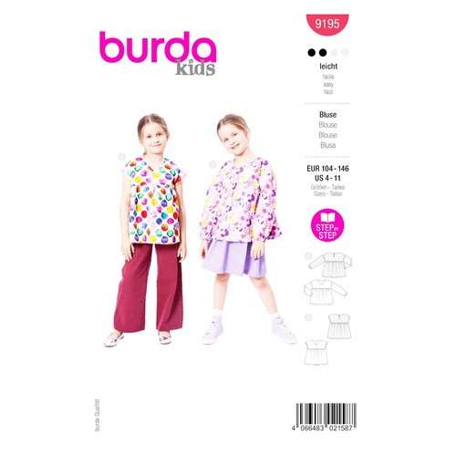 Burda kids schnittmuster - burda,