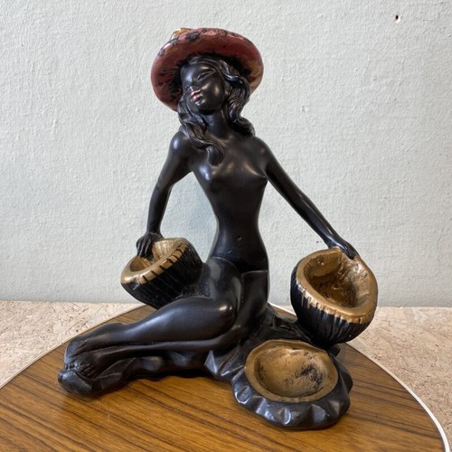 Figur gips frau akt 50er - figur,