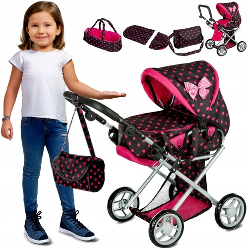Puppenwagen 3in1 mit tasche - 3in1,