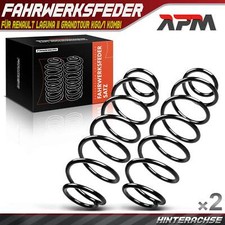 2x Feder Fahrwerksfeder Hinterachse für Renault Laguna II Grandtour KG0/1 Kombi