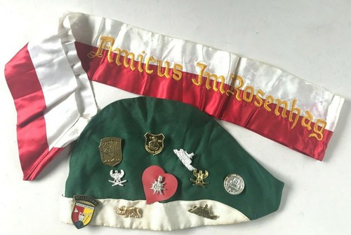 Schlaraffia helm und schärpe - helm,