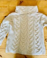ARAN Pullover M /  Merino Wolle / Irland Keltisch Celtic (Fast Neu)  Irisch