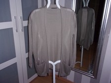 DRYKORN FEINE STRICKJACKE CARDIGAN  GR S taupe 85 %viskose
