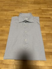 Polo-Hemd, Cesare Attolini Napoli, Handarbeit, , Gr.39.5, Carlo Riva Fabric