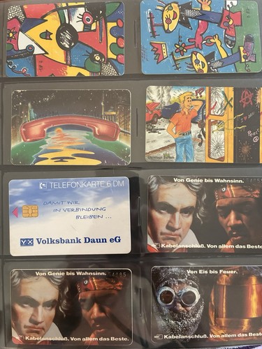 Telefonkarten sammlung - telefonkarten,