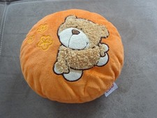 Nici Kissen rund orange Bär, ungenutzt