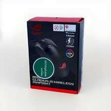 ASUS ROG Gladius III Wireless AimPoint RGB Gaming Maus, schwarz