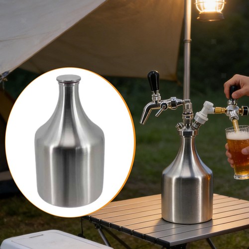 Bierkrug aus edelstahl - edelstahl, 304