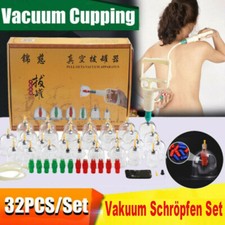 32tlg Schröpfen Set Vakuum