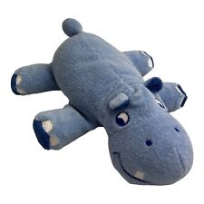 TCM Tchibo Nilpferd Hippo blau Kuscheltier Plüschtier Frottee Badetier TOP