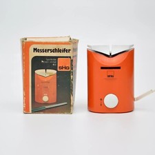 Elektro Messerschleifer Messerschärfer SHG Retro Orange