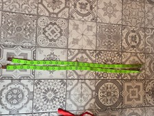 lustige Hosenträger Smile neongrün Stretch Krawatte