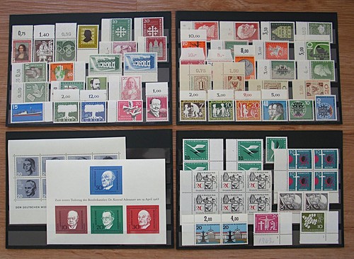 Bund posten von postfrischen - bund:,
