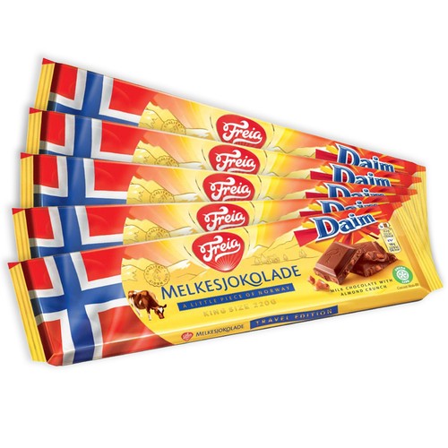 Freia melkersjokolade mit daim - mit,