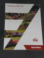 FPM Motormäher, Einachser, Mähwerke, Mulcher Prospekt 2025-26 ( 25728 )