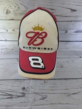 Winners Circle Dale J #8 Budweiser Nascar Racing Cap Schirmmütze Mütze Rot Weiß 