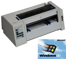 A4  A5 NADELDRUCKER DOTPRINTER LEXMARK 2380 EINZELBLATT & ENDLOS FÜR WIN 95 