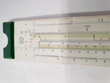 Castell Mentor 52/80, Rechenstab, Vintage, im Etui von Aristo