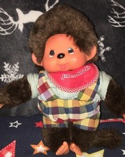 Original 1974 Sekiguchi 28 cm MONCHHICHI Figur Monchichi *Rarität* #w147