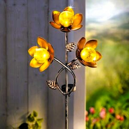 Solarleuchte led gartenstecker - led,