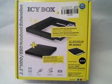 GEHÄUSE ICY BOX SSD/HDD Erweiterungskit Adapter f. 2,5 Zoll HDD/SSD in Slimline 
