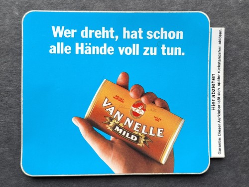 Alter werbe aufkleber - alter,