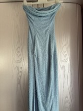 Maxikleid Abendkleid Hellblau