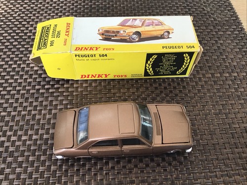 Dinky toys 1452 peugeot - toys, 504/