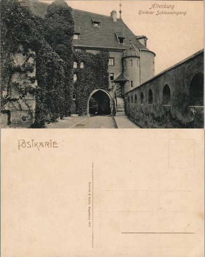 Ansichtskarte altenburg - ansichtskarte,