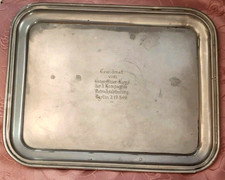 Antikes Tablett Blech m