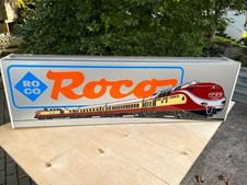 Roco Modelleisenbahn Vintage Leuchtreklame beidseitig  TEE Zug 102cm lang