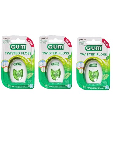 Gum twisted floss x 30m - ,