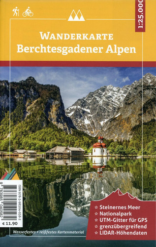 Wanderkarte berchtesgadener - wanderkarte,