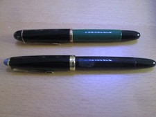 2 alte Kolbenfüller