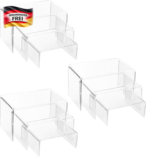 Acryl display risers - display,
