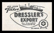 Reklame 1960 Auf jeder Fahrt