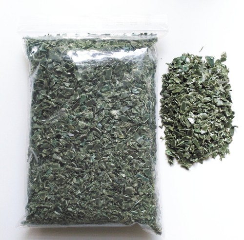 Kunststoff granulat grün - kg,
