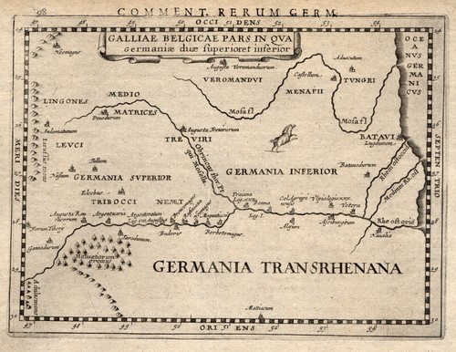 Rheinland original kupferstich - rheinland,