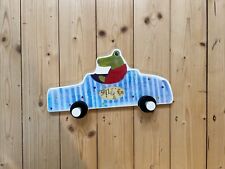 Fabler IKEA Kinder Garderobe mit 2 Haken Krokodil im Auto