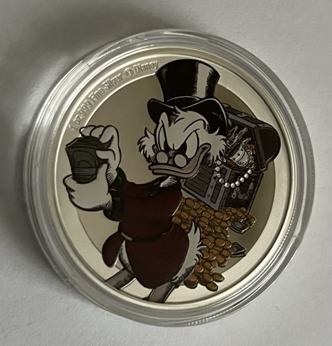 Silbermünze pp disney - 1,